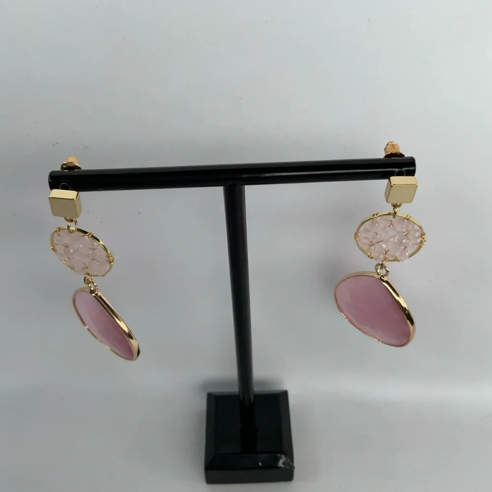 Panacea Crystal Drop Earrings - Picture 3 of 10